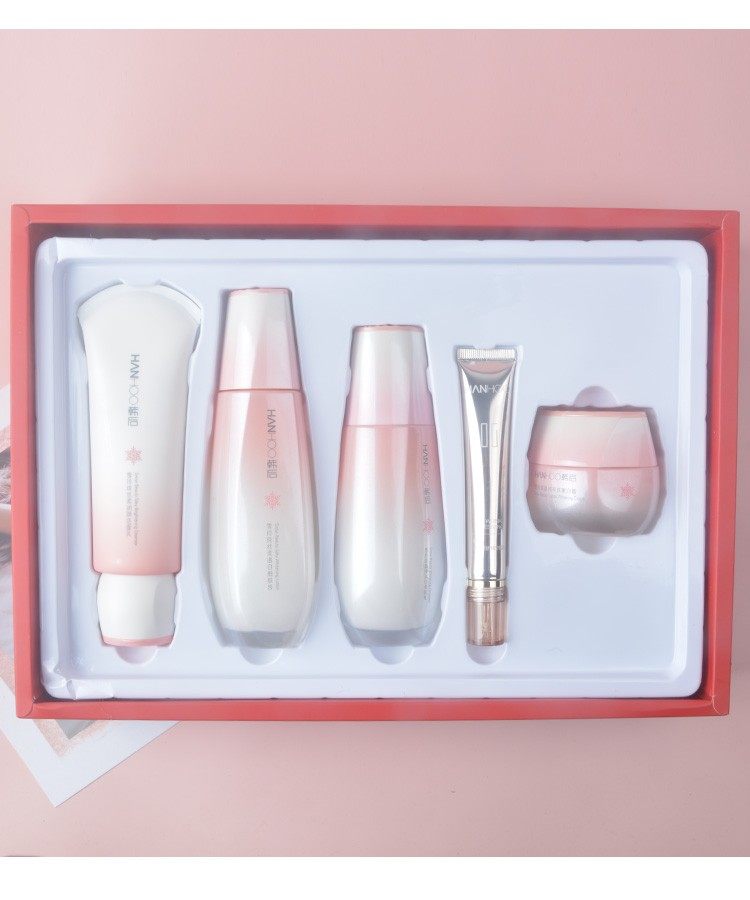 韩后雪玲珑美白补水套盒化妆品套装保湿淡斑提亮肤色包邮专柜正品