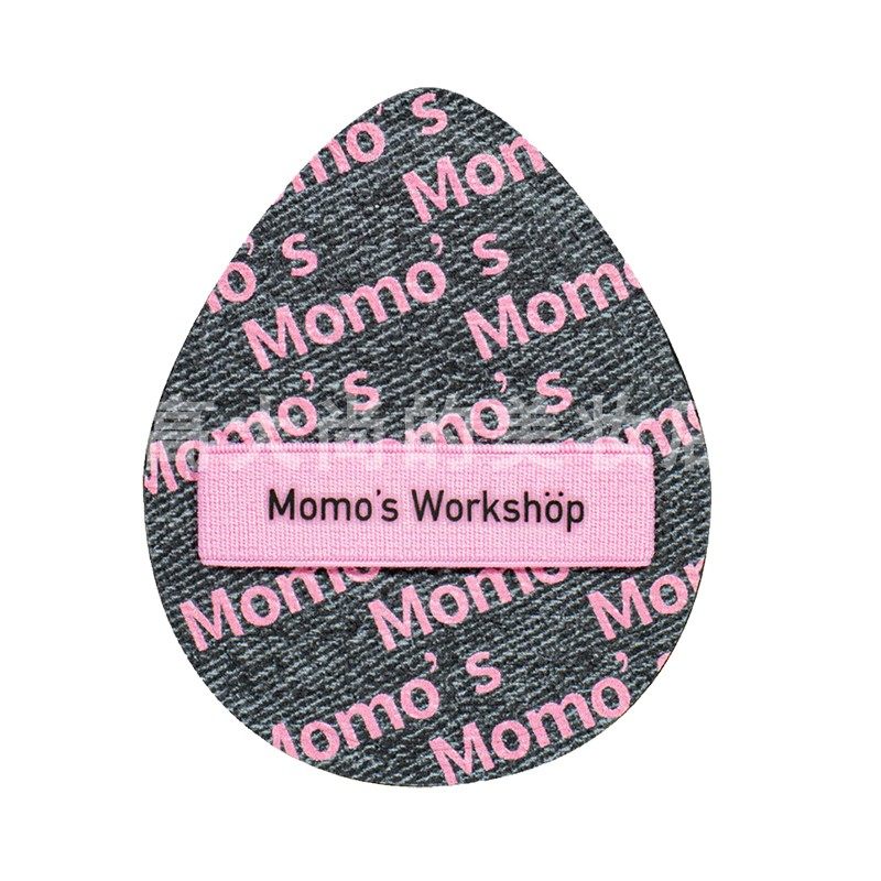 毛吉吉粉扑气垫新款不吃粉黑丹宁涂鸦干湿两用软硬弹TATAMI一刀切,淘宝优惠券,粉丝福利购,淘宝优惠卷