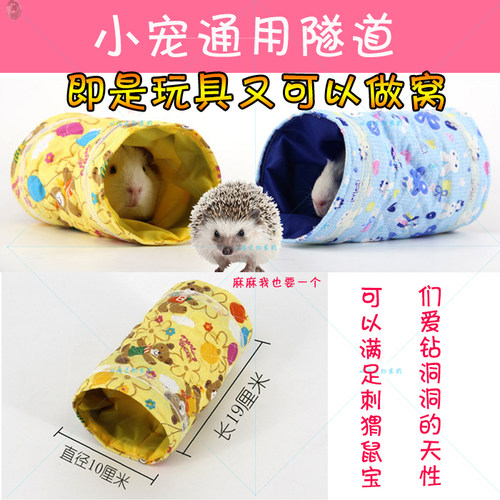 刺猬玩具健身仓鼠玩具熊仔金丝熊跑轮荷兰猪龙猫跑球翘翘板通道 - 图3