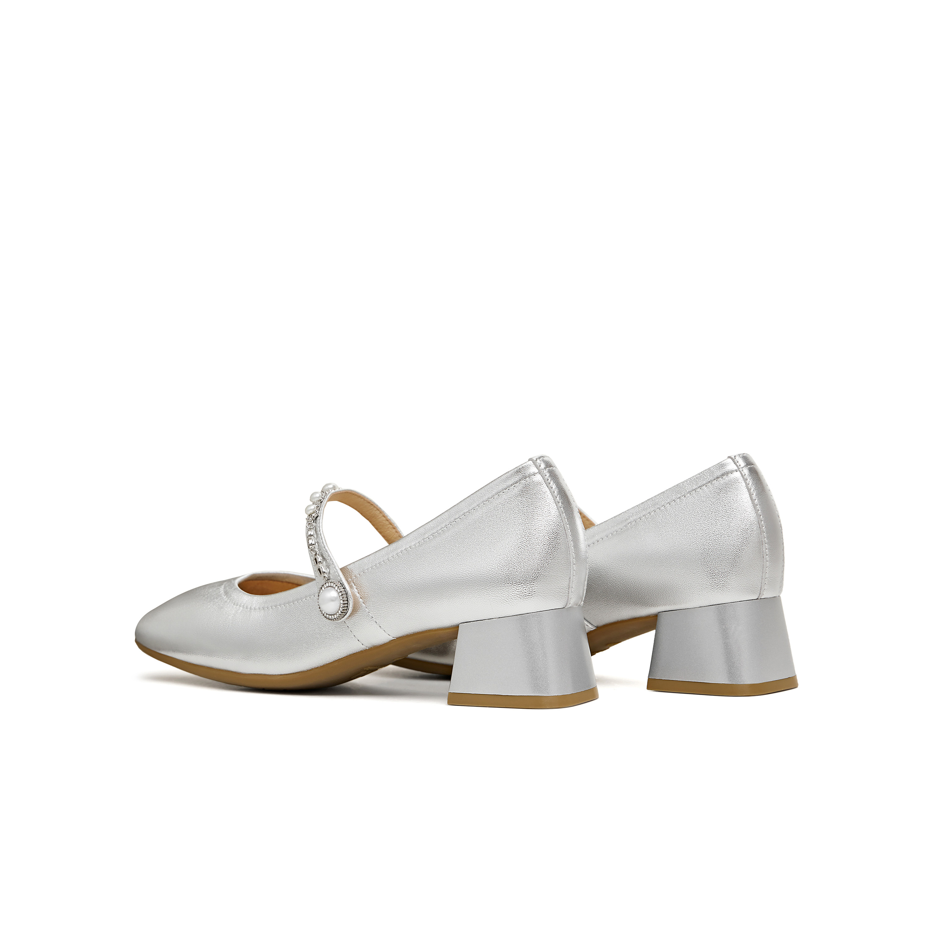 天美意复古粗跟玛丽珍皮鞋女高跟鞋浅口单鞋2026春季新款BM401AQ6,淘宝优惠券,粉丝福利购,淘宝优惠卷