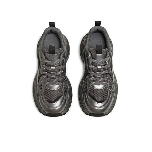 天美意运动户外厚底增高老爹鞋女系带休闲鞋2025冬季新款BM191DM5 - 图1