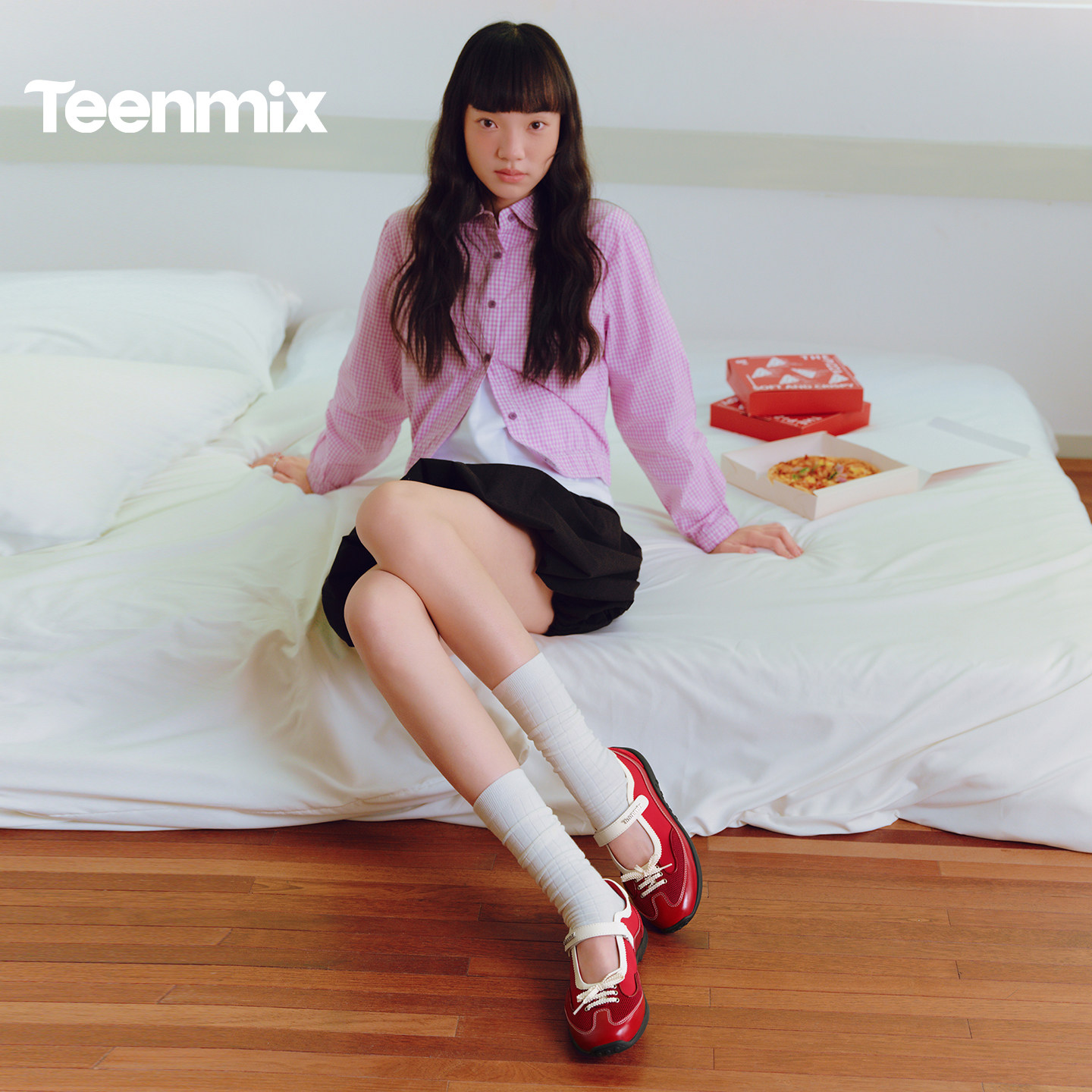 【新年礼物】天美意红色软底芭蕾德训运动玛丽珍女2026春浅口单鞋,淘宝优惠券,粉丝福利购,淘宝优惠卷