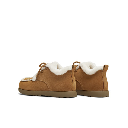 天美意复古勃肯加绒毛毛鞋棉鞋女雪地靴短靴子2025冬新款BL931DM5 - 图2