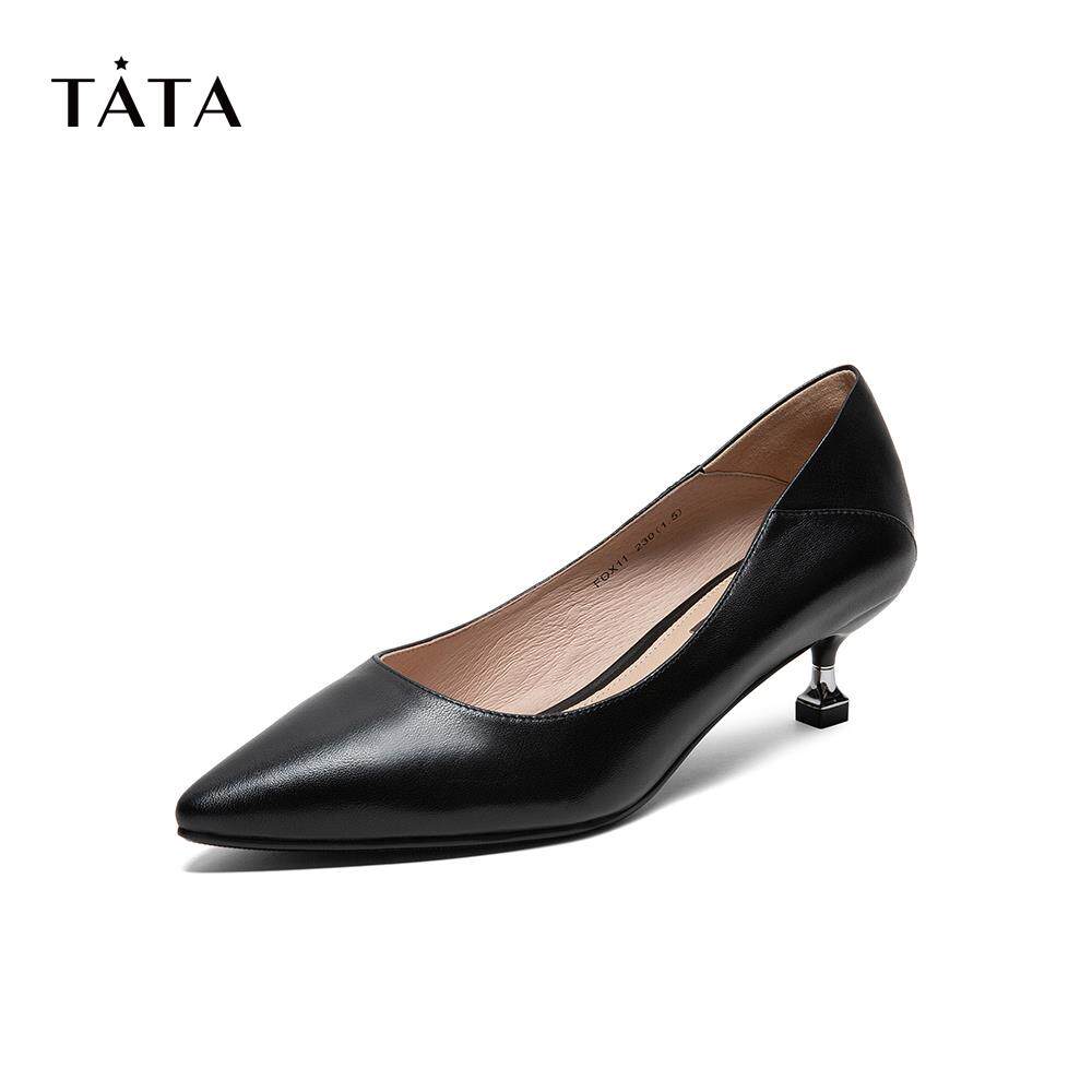 tata /他她2020春专柜同款女单鞋 他她Tata单鞋