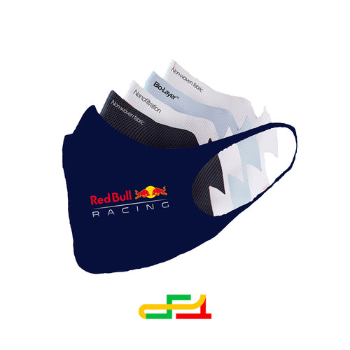 redbull红牛车队口罩 2024F1赛车服模型丑潘红牛max同款现货秒发 - 图2