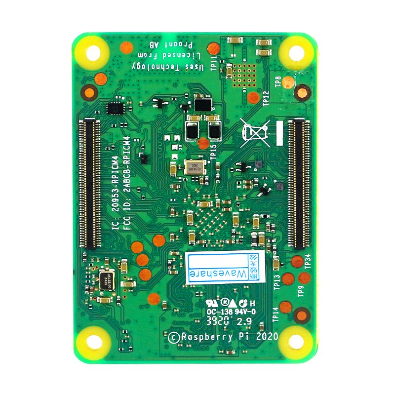 树莓派计算模块Raspberry Pi Compute module4 CM4四核wifi核心板 - 图0