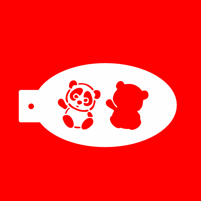 彩绘纹身模板脸部打底铺色快速出图国庆节日镂空模板原创文字