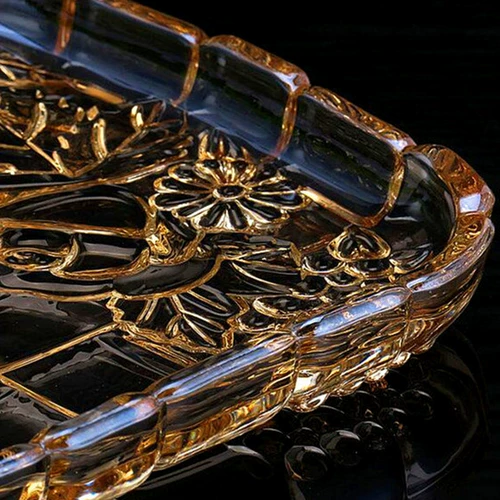 Очень большая креативная хрустальная прямоугольная чайная чашка