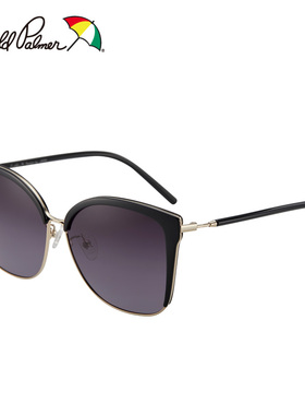 偏光复古风方框圆脸太阳眼镜