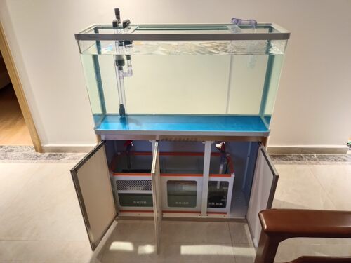 静音大流量鱼缸虹吸过滤系统不打孔改底过滤虹吸管件虹吸壶可拆洗 - 图2