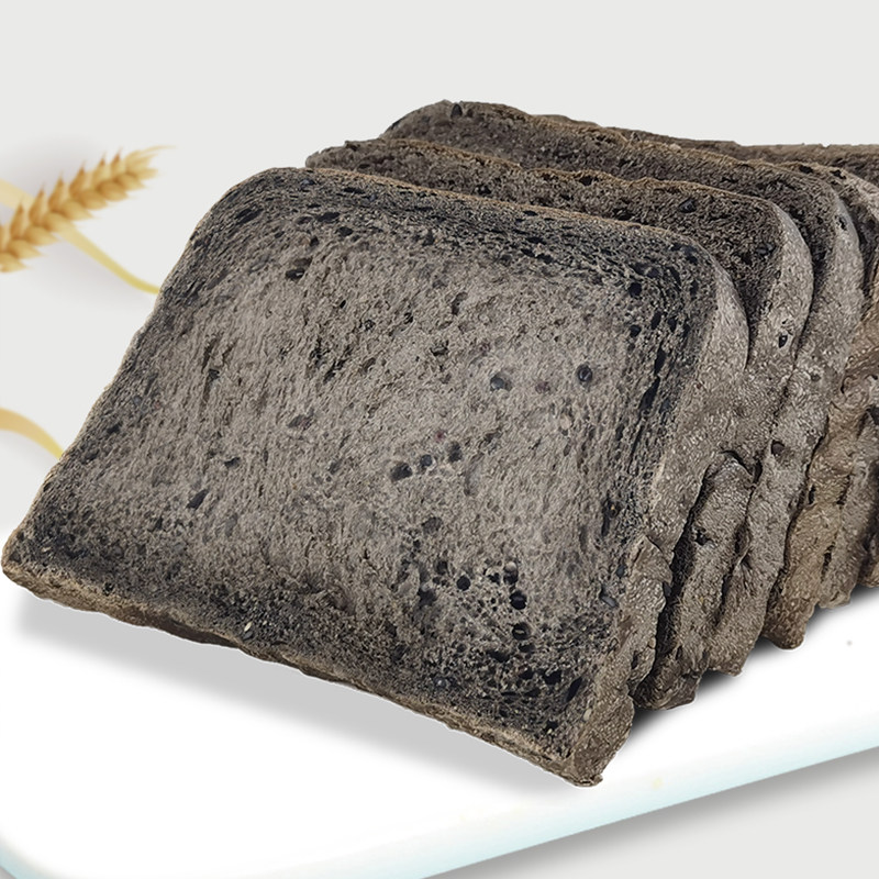 五黑全麦整箱吐司早餐代餐糖精面包 味出道吐司面包