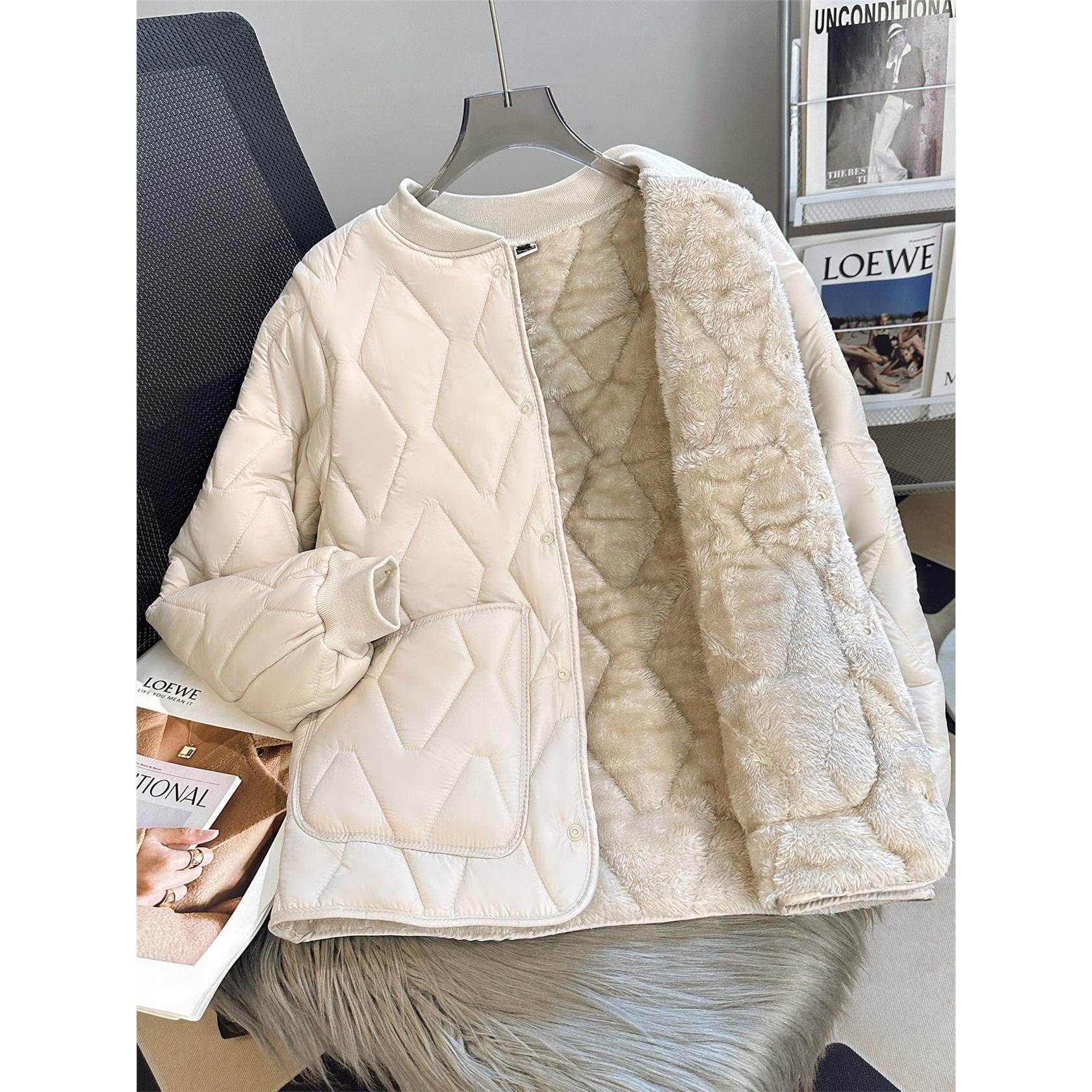 防寒零下20度棉衣女加绒加厚办公室防寒保暖内胆棉服居家外套冬季,淘宝优惠券,粉丝福利购,淘宝优惠卷