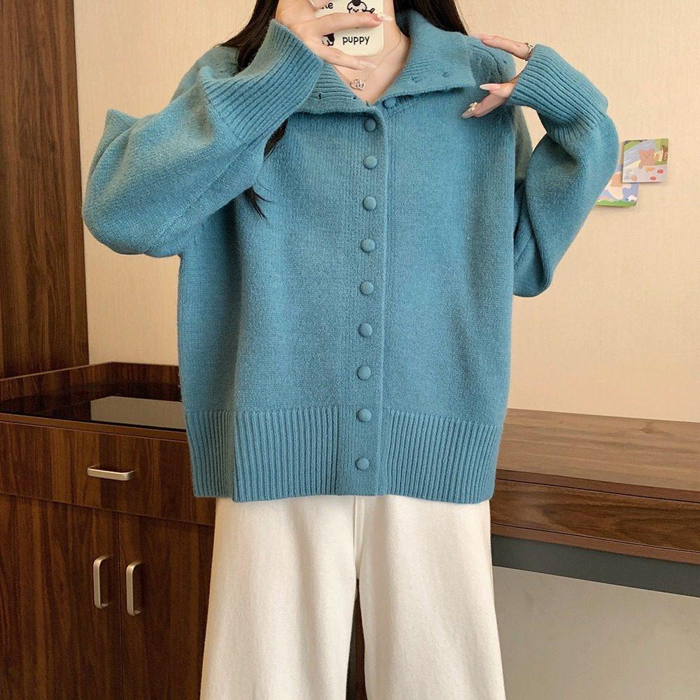 小吉家大码女装秋冬新款慵懒风高领针织衫加厚保暖宽松百搭毛衣女,淘宝优惠券,粉丝福利购,淘宝优惠卷