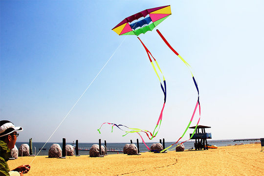 New Weifang radar three-dimensional long tail kite