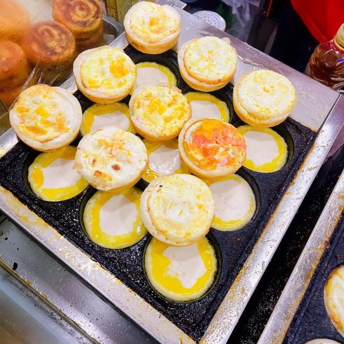 沈阳大东副食代购排队的鸡蛋火腿堡鸡蛋肉香酥蛋堡4个装加热即食 - 图3