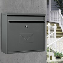 Solid Shield Mailbox Letterbox Big Number Eu Style Villa Mailbox Outdoor Hanging Wall cell Home delivery letter Boxer