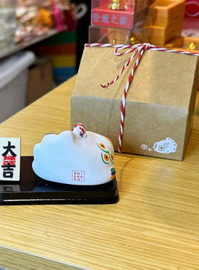 闽南滴水兽陶铃锦鲤摆件开运大吉招财转运泉州文创旅游纪念伴手礼