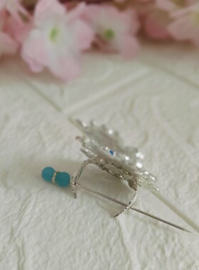 简约迷你冠棉花娃娃发饰