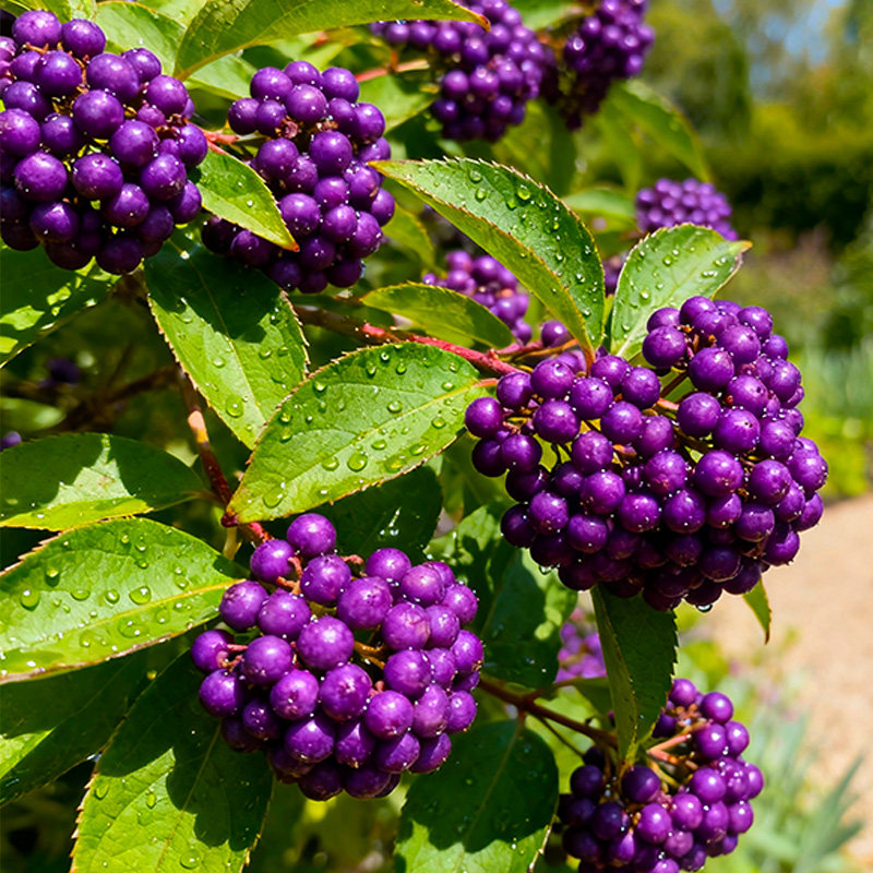 紫珠盆栽多年生矮丛生耐热耐寒阳台耐养观果植物盆栽庭院花镜造景,淘宝优惠券,粉丝福利购,淘宝优惠卷