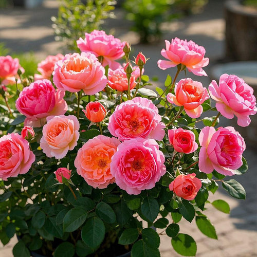 云南玫瑰花苗盆栽带花苞大花月季四季多年生玫瑰果汁阳台花园植物 - 图2