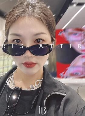 EmiliaWEI多边形猫眼墨镜女