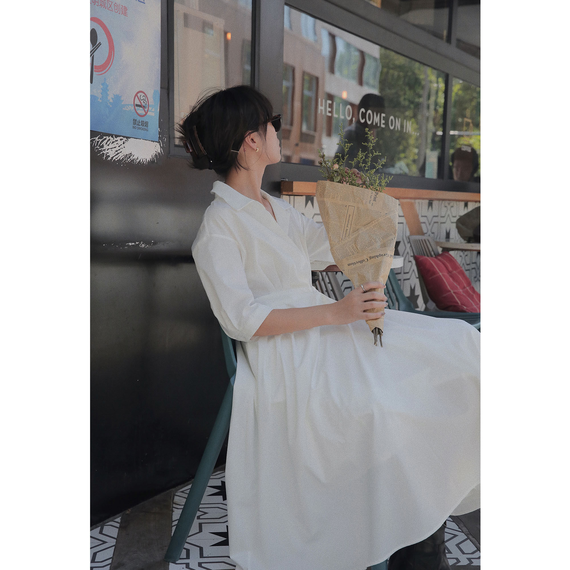 绿古力赫本风女秋2020年新款连衣裙 绿古力连衣裙