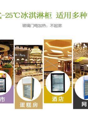 捷盛冷冻展示柜小型立式冰淇淋