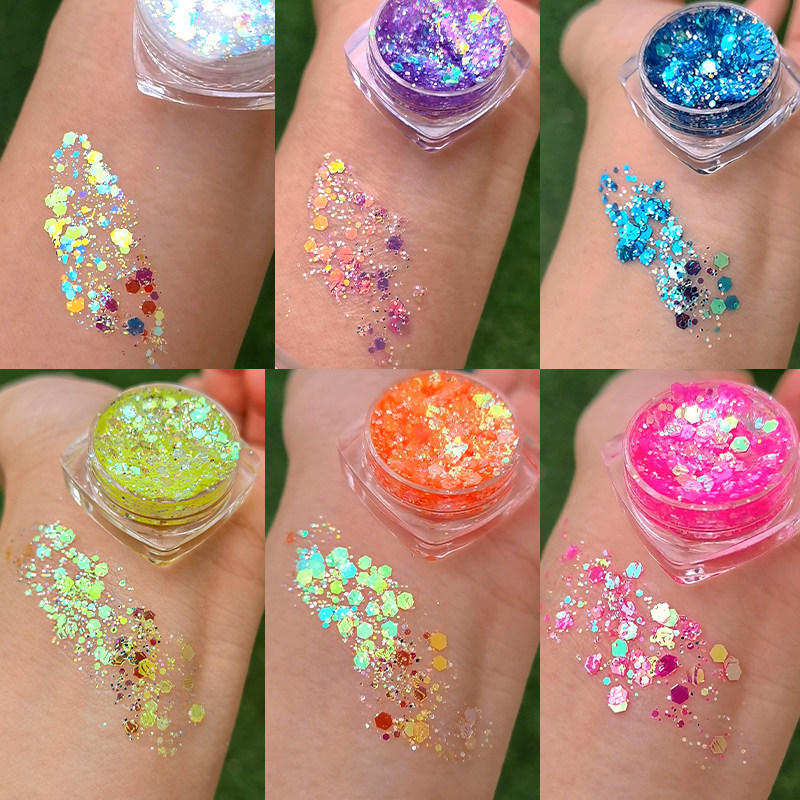 儿童眼影亮片舞台妆专用亮晶晶闪粉眼妆超闪爆闪啫喱大闪片化妆品,淘宝优惠券,粉丝福利购,淘宝优惠卷