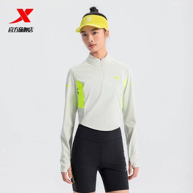 ເສື້ອຍືດແຂນຍາວ Xtep ຜູ້ຍິງ 2025 pullover sports top 975128030150