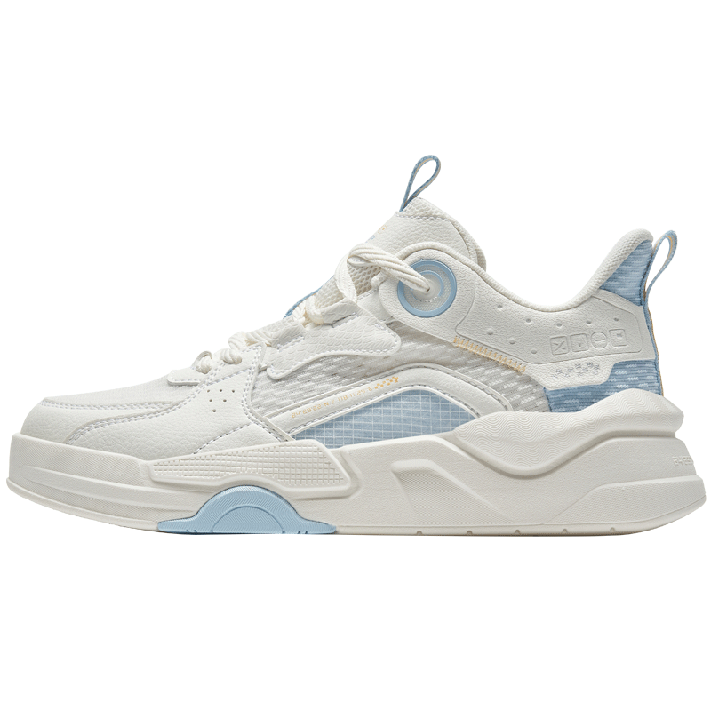 特步解构2023夏季新款街头潮鞋女鞋 特步板鞋