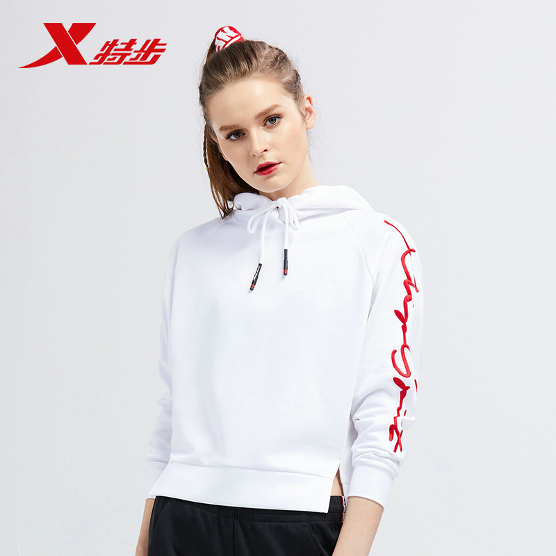 Special Step Sweater Women's Coat Spring and Autumn New Hooded Pullover Sports Running Casual Women's Top Fashion Clothing