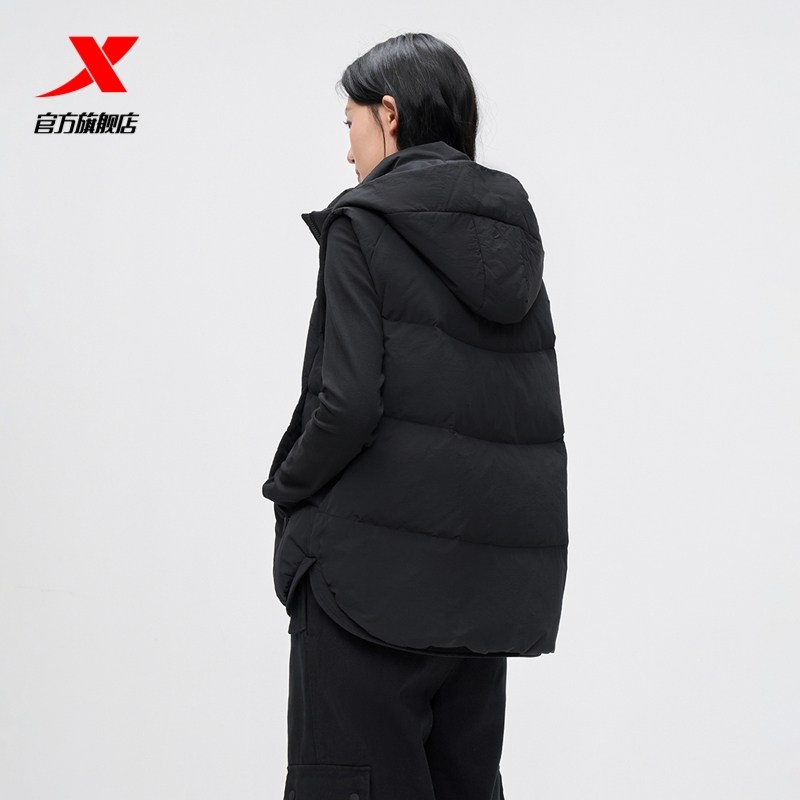 特步羽绒马甲女2025年冬季新款运动上衣保暖防风外套975428260188,淘宝优惠券,粉丝福利购,淘宝优惠卷