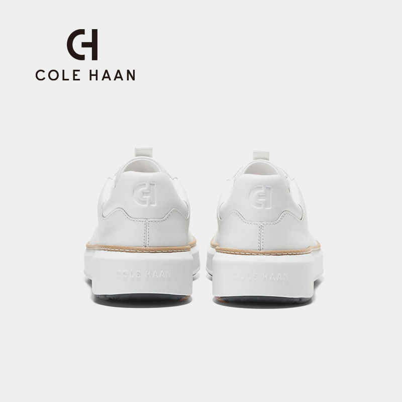 Cole Haan/歌涵男鞋高尔夫鞋 24年春季轻盈小白鞋板鞋男C38503-图2