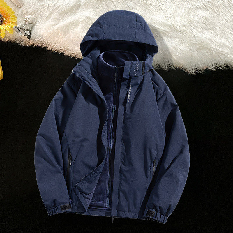 冲锋衣男加绒加厚棉袄秋冬季防风防水棉衣冬装外套防寒保暖棉服男,淘宝优惠券,粉丝福利购,淘宝优惠卷
