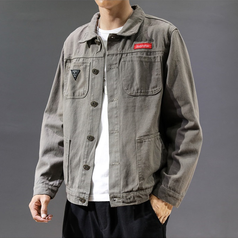牛仔男士春秋装潮流百搭机能夹克 尤凯西夹克