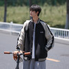 New large size stand collar jacket for men in spring and autumn