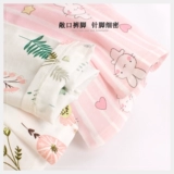 Детские марлевые дышащие хлопковые тонкие штаны для отдыха для мальчиков, подходит для подростков