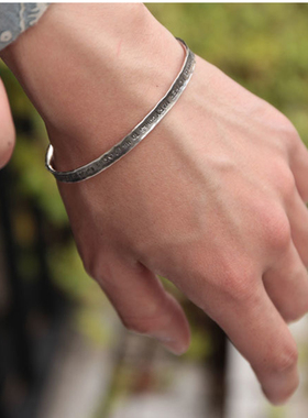 日本日本纯银复古立体复古