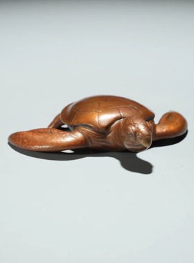 铁拳匠造青铜手把件自然风桌面