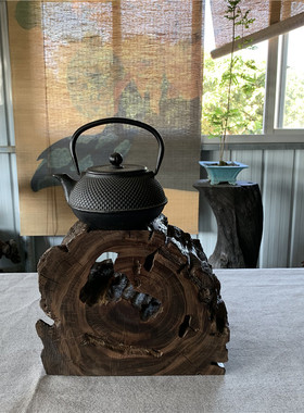乌木阴沉木禅意摆件中式禅意复古
