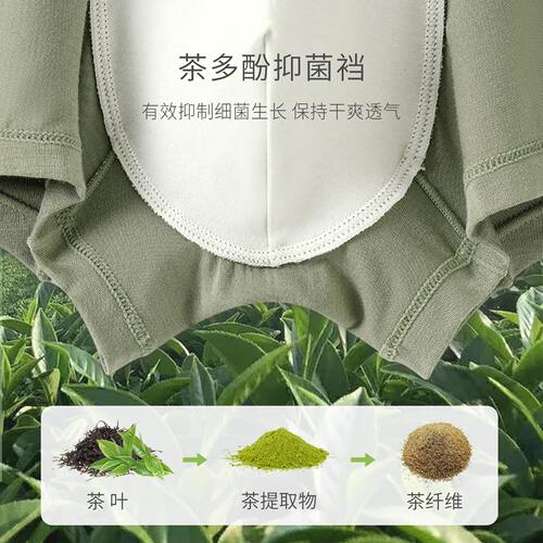 氧言男士内裤男莫代尔纯棉抗菌裆男款独立密封包装透气男生平角裤 - 图0