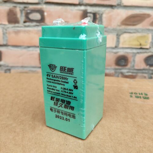 盛阳大阳电子秤专用电池旺威4V4A6V电瓶童车道特锂电池耐高温防爆 - 图0