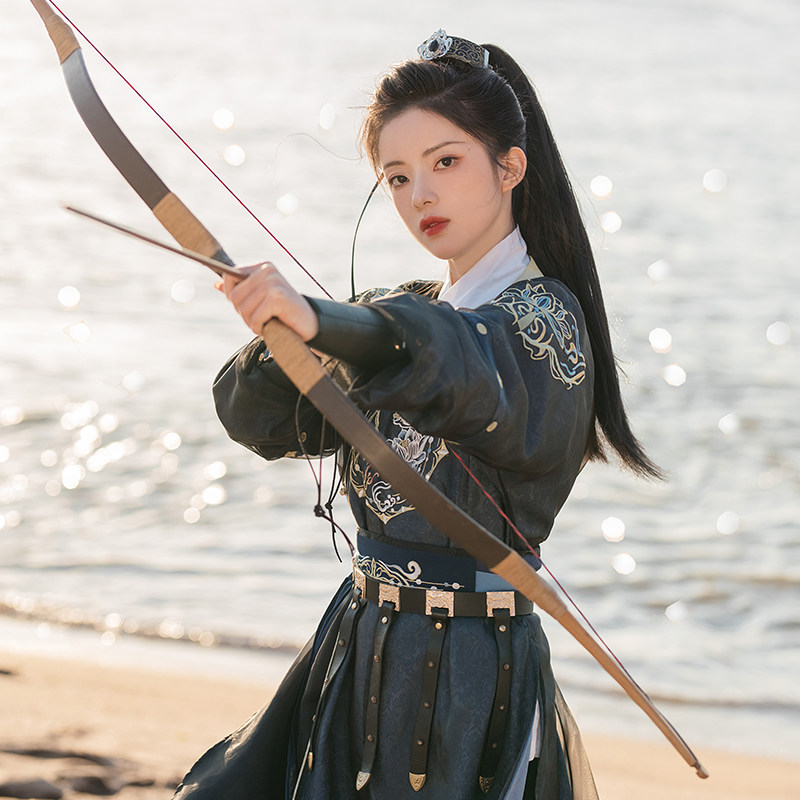 【流烟昔泠-玄廷】原创正品唐制汉服 流烟昔泠汉服