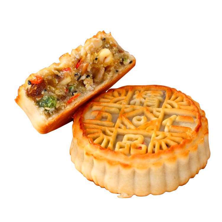 庶州农社旗舰店泰宗坊月饼山东手工五仁馅伍传统老式苏子多口味散装广式4斤五斤3