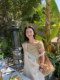ໂສ້ງຂາຍາວແບບ retro niche ຫຼຸດອາຍຸໃນຊ່ວງລຶະເບິ່ງຮ້ອນ, ໂສ້ງຜ້າຝ້າຍ ແລະ ຜ້າປ່ານແບບກະທັດຮັດ ແລະຫຼາກຫຼາຍຊະນິດ, ໂສ້ງຂາຍາວຂາກວ້າງສຳລັບຜູ້ຍິງ