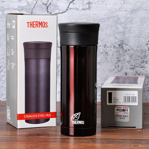膳魔师保温杯泡茶杯不锈钢杯子470ml带茶漏CMK-501/带防伪标正品 - 图3