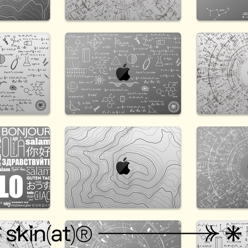 SkinAT适用苹果笔记本电脑保护膜 MacBook Air 13 M5保护套贴纸 Pro14 透明保护背膜 MacBook Neo笔记本配件 - 图1