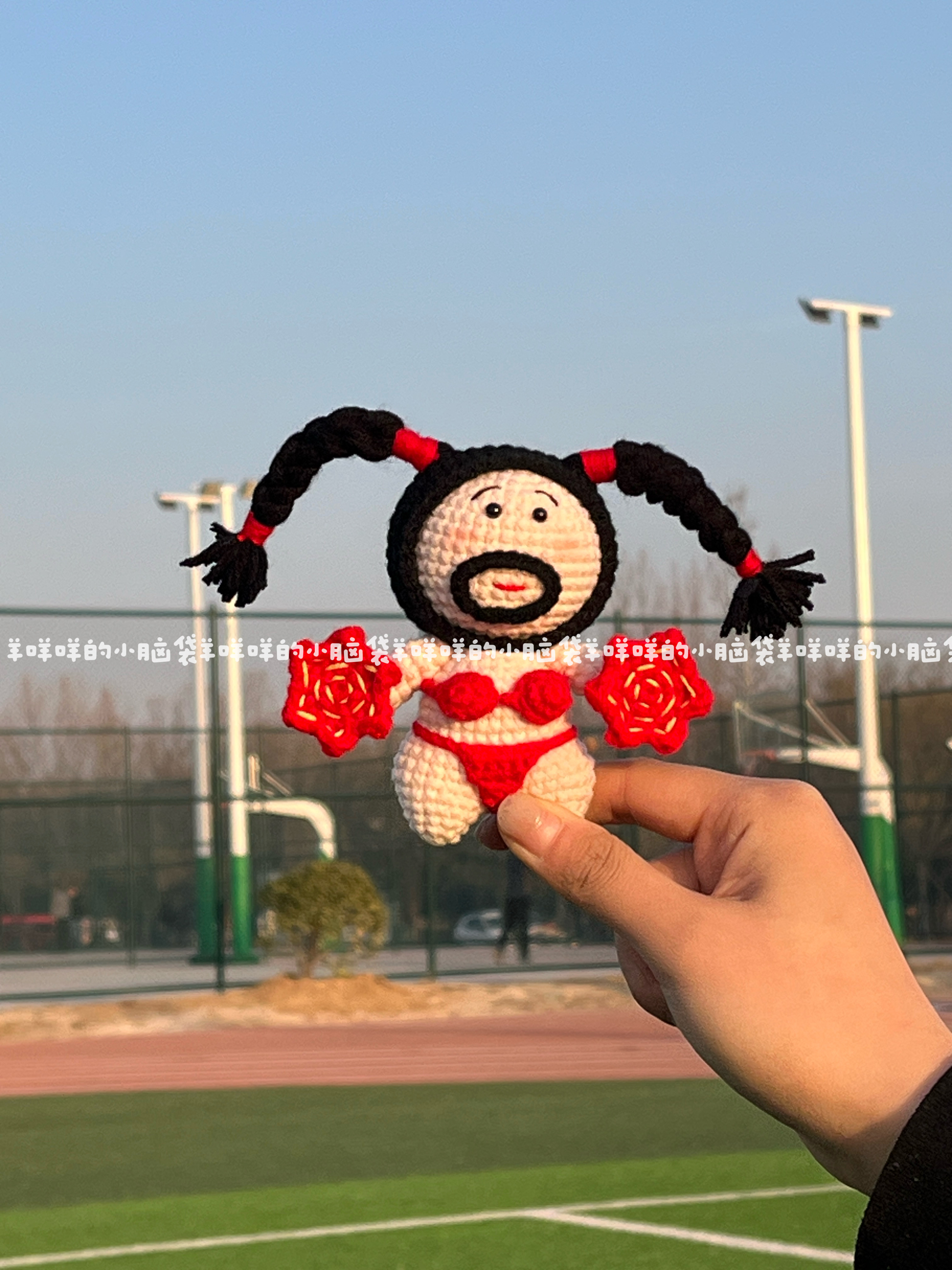 DIY比基尼如花二人转钩织搞怪玩偶毛线编织材料包钩针创意搞怪,淘宝优惠券,粉丝福利购,淘宝优惠卷