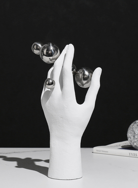 简约现代风展厅样板房间软装饰品