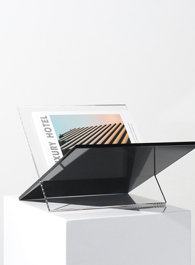 简约现代风书架样板房间软装饰品